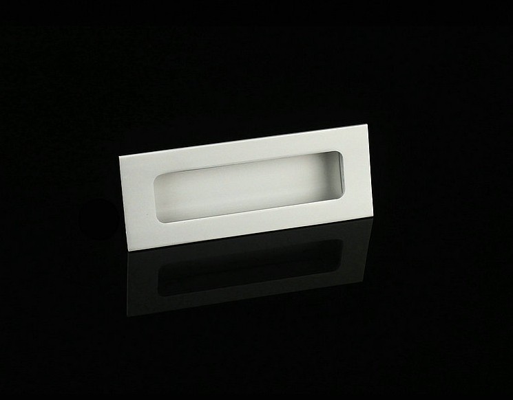 Modern Invisible Cabinet Wardrobe Cupboard Knob Drawer Door Pull Handles 140mm 5.51" MBS303-3