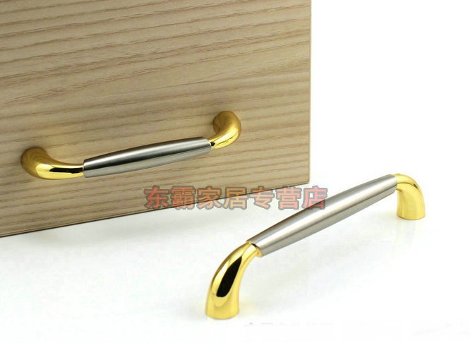 Modern Simple Drawer Cabinet Wardrobe Cupboard Door Handles Knob Pulls 128mm 5.04" MBS319-2