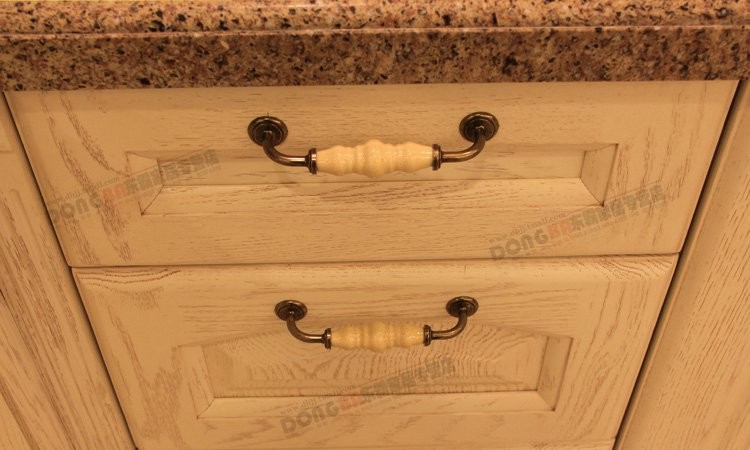Rural Ceramic Cabinet Wardrobe Cupboard Knob Drawer Door Pulls Handles 128mm 5.04" MBS369-4