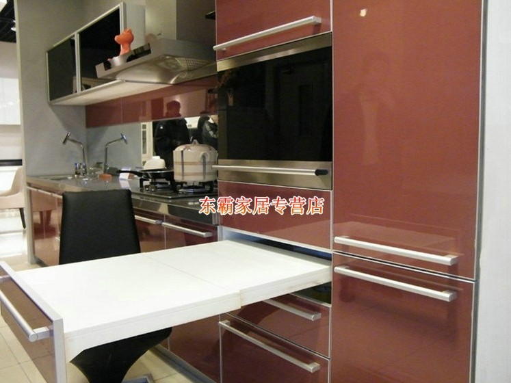 Simple Silver Cabinet Wardrobe Cupboard Knob Drawer Door Pulls Handles 188mm 7.40" MBS301-2