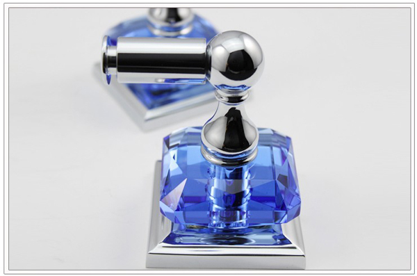 Chinese&European style High grade bathroom hardware Modern luxury all copper crystal bathroom shelve Free shipping