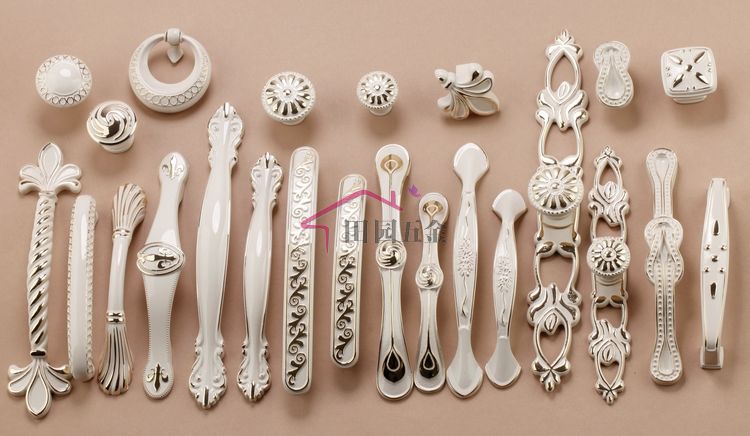Free Shipping Single Hole Ivory White cabinet knob,  Dresser pull handle, Door pull, cupboard pull and knob