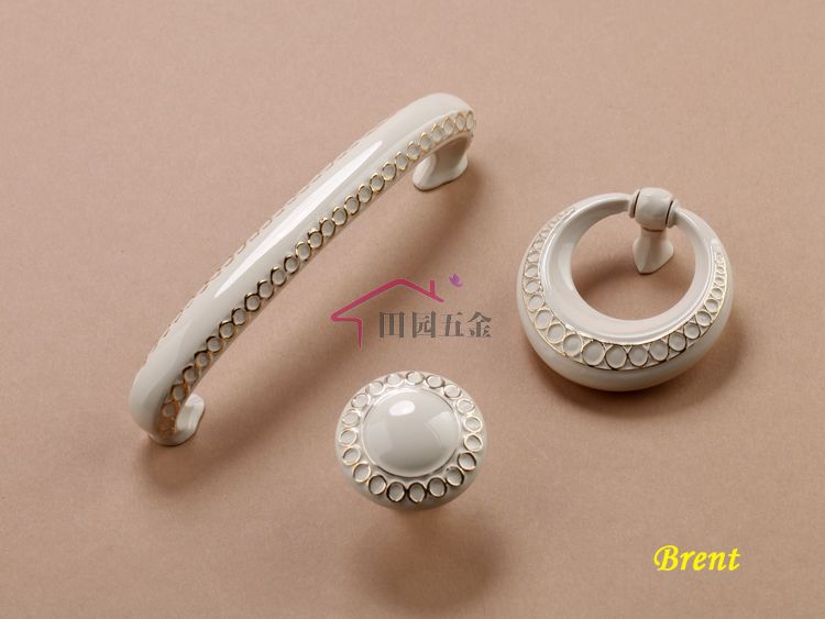 Single Hole New Ivory White drawer knob, drawer pull, cupboard pull,furniture handle