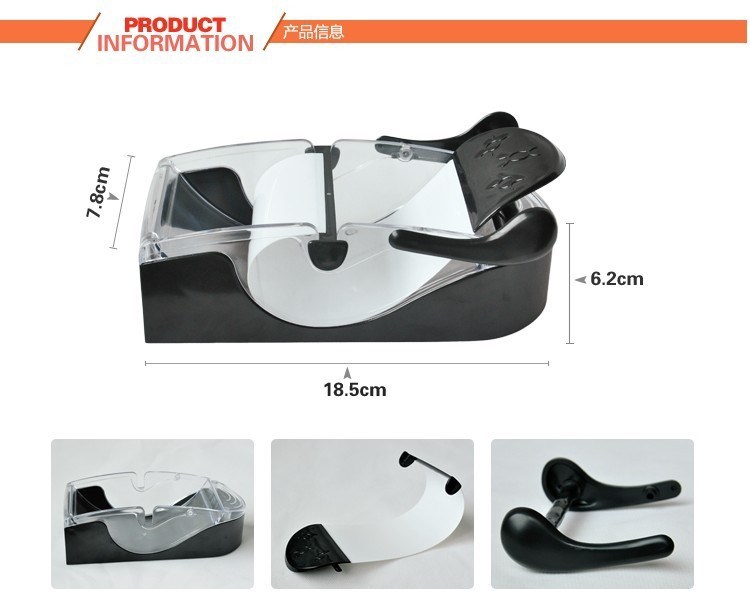 DIY Sushi Mould Easy Maker Roller equipment, perfect roll, kitchen accessories,black color