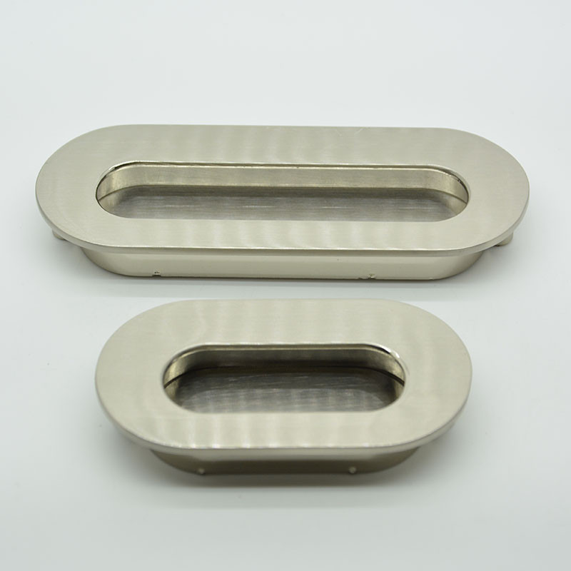 round coner steel brushed finish 96mm zinc alloy cabinet pull 86g with 2 screws for drawers furniture kitchen cabinet