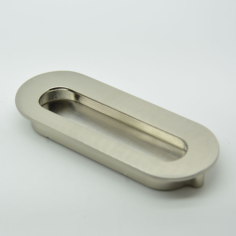 round coner steel brushed finish 96mm zinc alloy cabinet pull 86g with 2 screws for drawers furniture kitchen cabinet