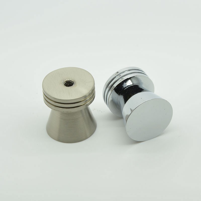round flat top zinc alloy single hole knobs and hardware16g
