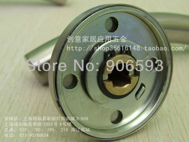 6pairs lot free shipping Modern stainless steel door handle/handle/lever door handle/AISI 304