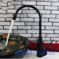 Brand NEW Oil Rubbed Bronze Bathroom Basin Faucet Single Handle Lavatory Mixer Hot & Cold Water Tap Single Hole