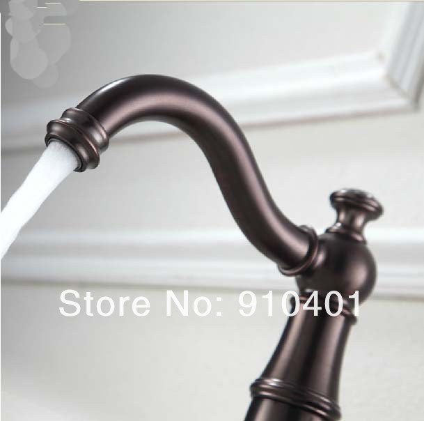 Wholesale And Retail Promotion Luxury Euro Oil Rubbed Bronze Bathroom Basin Faucet Swivel Spout Sink Mixer Tap