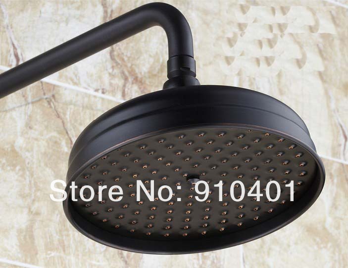 Wholdsale And Retail Promotion Luxury Oil Rubbed Bronze Brass Wall Mounted Rain Shower Faucet Set Tub Mixer Tap
