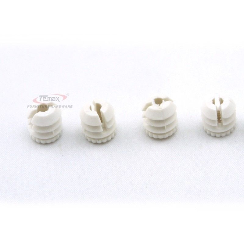 100pcs Plastic Screw Fitting Accessories Screwed Connection Expanding nut M6
