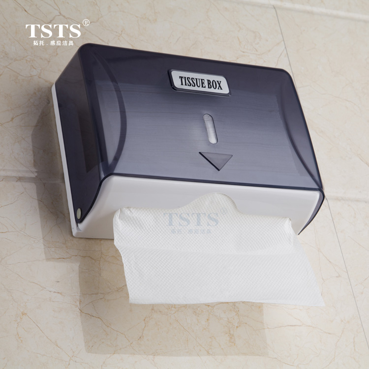 Bathroom paper towel holder waterproof large paper towel box pumping tissue box toilet paper box