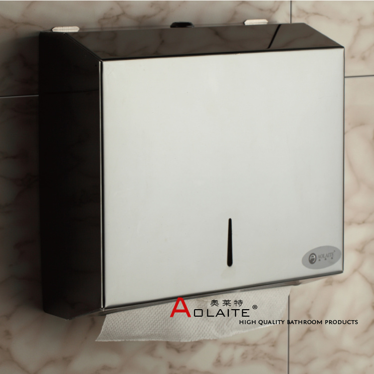 Black titanium stainless steel pumping paper box paper towel box tissue box paper towel holder paper towel holder