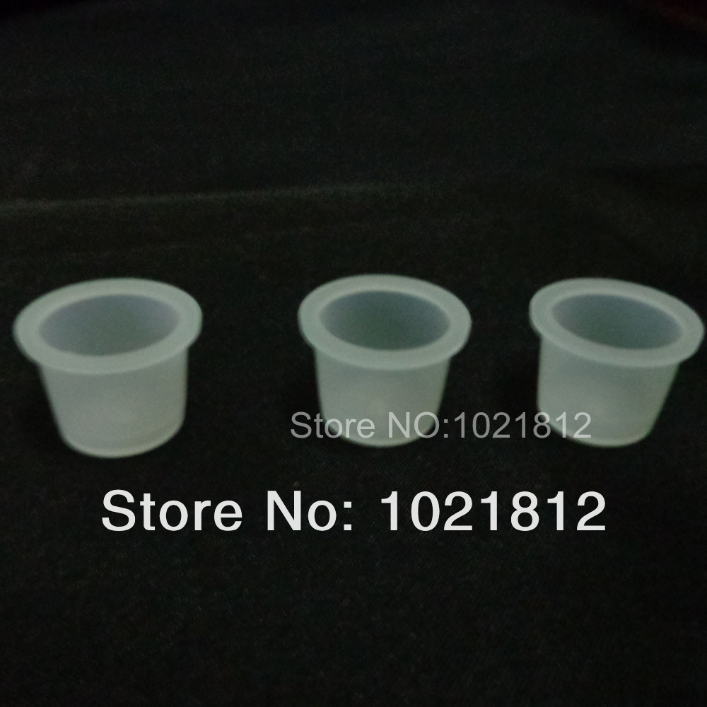 500PCS Middle Size Tattoo Ink Cup Tattoo accesories Inner diameter13mm / Outer diameter 16mm