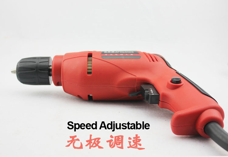 600W speed adjustable handhold ELECTRIC DRILL,electric power tool, electric drill, Hand drill