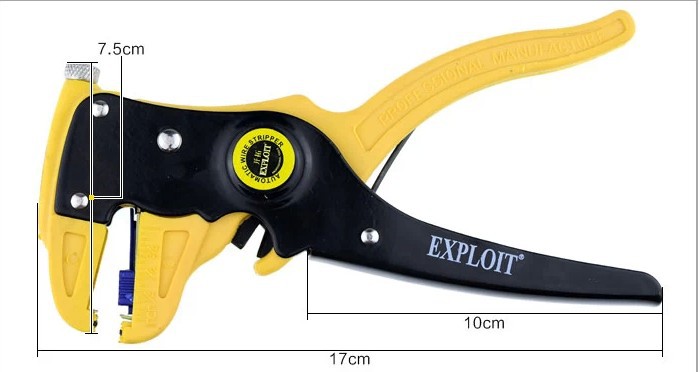 Hot Sale Automatic Wire Stripper Crimping Pliers Multifunctional Cutting Tool 0.5-4mm Handhold Stripping Plier