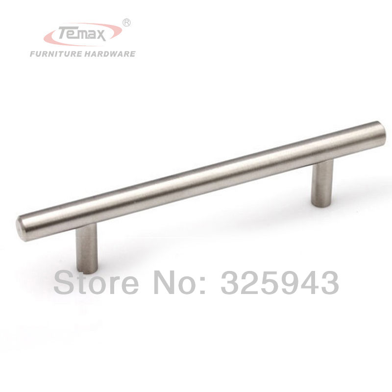 128mm Furniture Hardware Cabinet Knobs And Handles Dresser Knobs Solid Stainless Steel Brushed Nickel