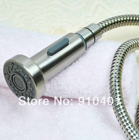 Factory Direct sellBrushed Nickle Finish Kitchen Pull out Faucet Replacement Spout Sprayer Head