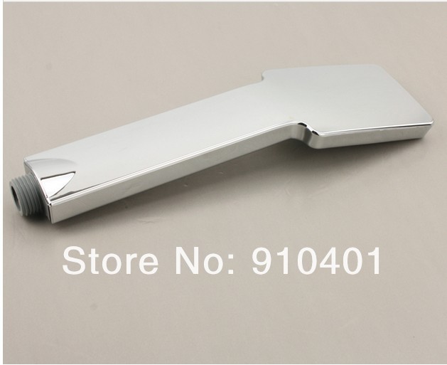 Wholesale And Retail Promotion ABS Plastic Chrome Finish Rainfall Square Hand Held Bathroom Single Shower Head