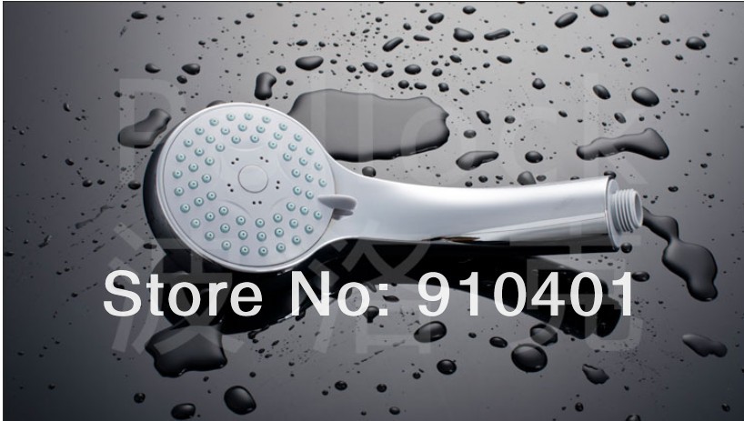 Wholesale And Retail Promotion MEW Multi-function ABS Bathroom Shower Head Rain Round Handheld Shower Sprayer