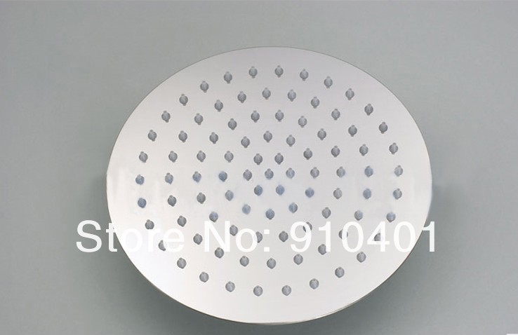 Wholesale And Retail Promotion Wall Mounted Chrome Brass Solid Brass Round Rain Shower Head 8" Shower Sprayer