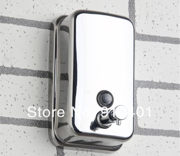 Cheap Stainless Steel Bathroom Liquid Soap Dispenser 500ml