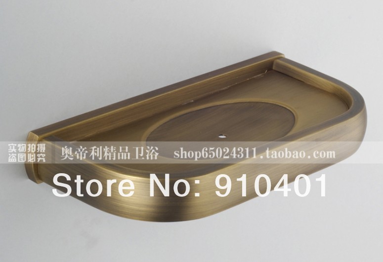 Wholesale And Retail Promotion MNEW Wall Mounted Antique Brass Modern Style Bathroom Soap Dish Holder Soap Dish