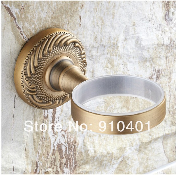 Wholesale And Retail Promotion Modern Antique Brass Bathroom Kitchen Wall Mounted Liquid Shampoo/ Soap Dispense