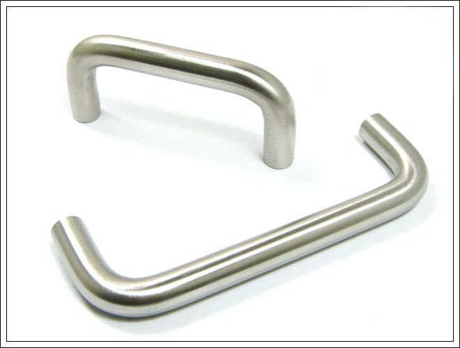 10  Kitchen Cabinet Handle, Bar Pull Handle Stainless Steel (C.C.:96mm,Length:106mm)