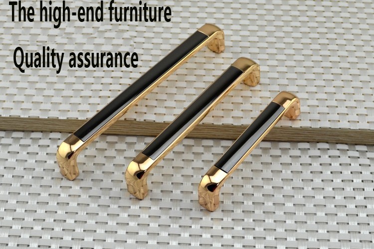Furniture Handle  The golden cabinet drawer pull handle handle ,price the default 96mm other specifications plese notice