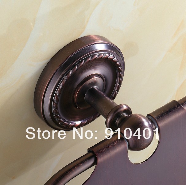  Wholesale And Retail Promotion Luxury Oil Rubbed Bronze Wall Mounted Toilet Paper Holder With Cover Tissue Bar