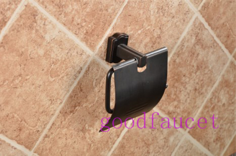 Luxury oil rubbed bronzeToilet Paper Holder roll wall paper holder.Bathroom accessories