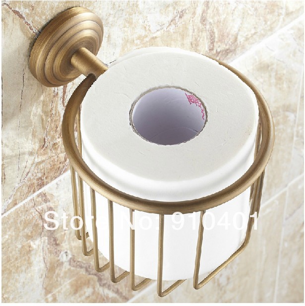 Wholesale And Retail Promotion Antique Toilet Paper Holder Tissue Basket Holder Cosmetic Shower Caddy Storage