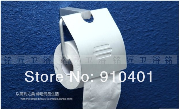 Wholesale And Retail Promotion Bathroom Aluminum Toilet Paper Holder Roll Tissue Holder Waterproof Wall Mounted