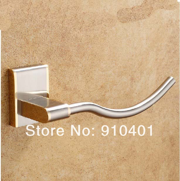 Wholesale And Retail Promotion Modern Square Wall Mounted Antique Golden Towel Ring Towel Rack Holder Towel Bar