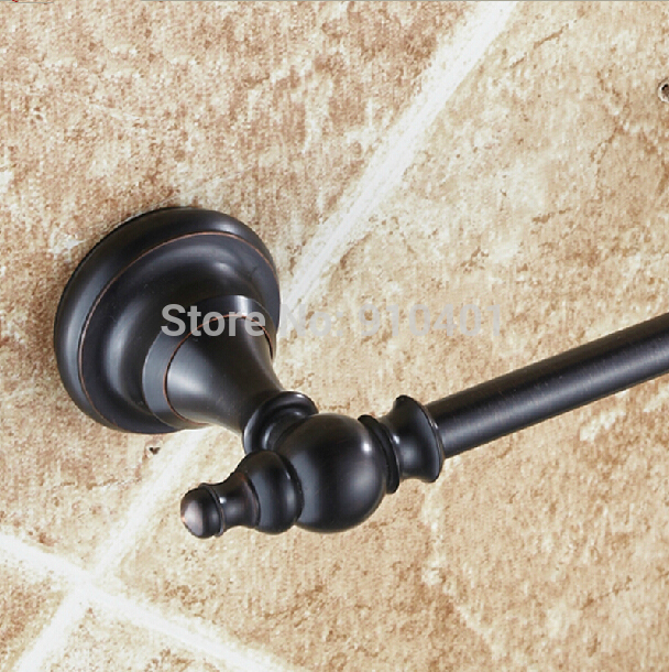 Wholesale And Retail Promotion Oil Rubbed Bronze Wall Mounted Towel Rack Holder Towel Bar Single Towel Hanger