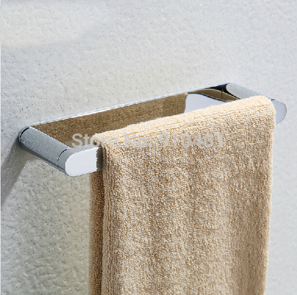Wholesale And Retail Promotion Wall Mounted Bathroom Towel Rack Holder Dual Towel Bars Hangers