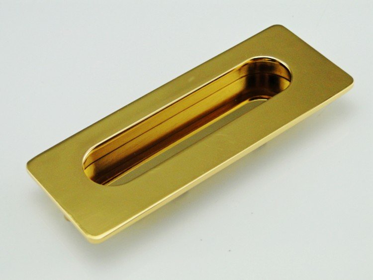 Home Hardware  furniture clasping sliding gold door handle drawer pulls(C.C.:96mm,Length:108mm)