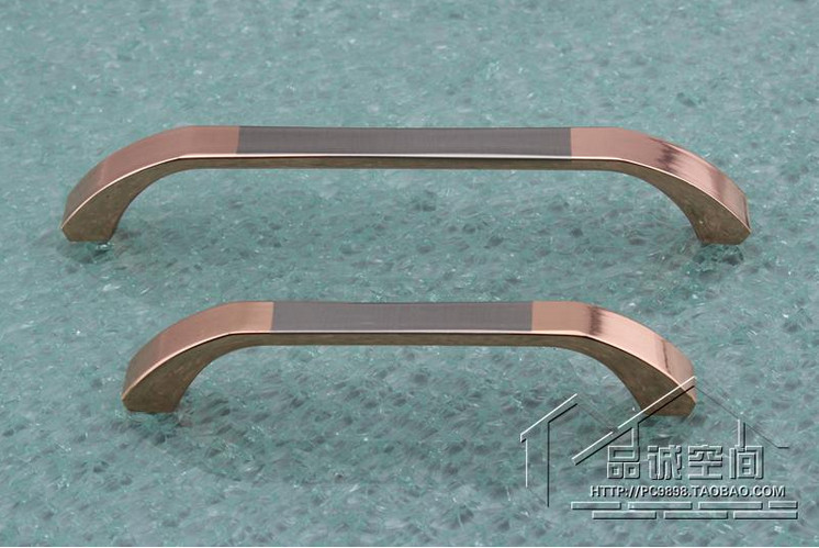 New 8pcs 96mm Solid Long Cabinet Handles Gold Door Handle Drawer Pulls Knob China Furniture Bulk Price