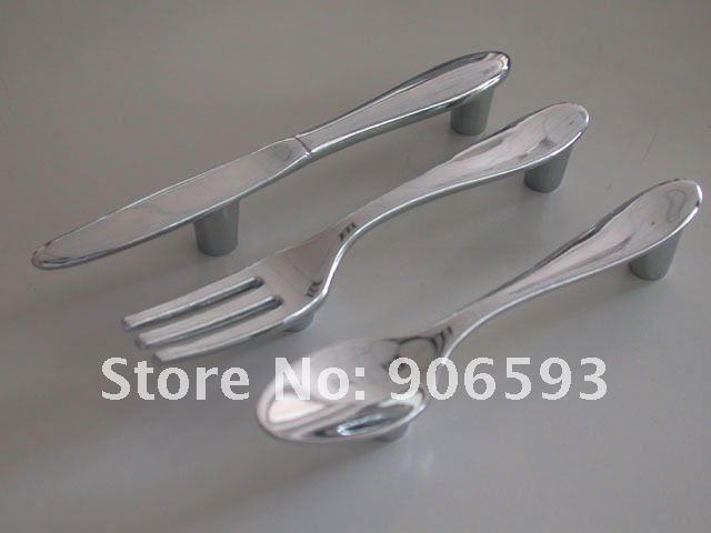 12pcs lot free shipping Zinc alloy classic dinner knife cabinet handle\zinc alloy handle\cabinet handle