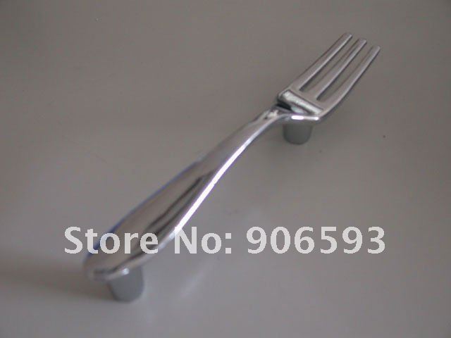 12pcs lot free shipping Zinc alloy classic fork cabinet handle\zinc alloy handle\cabinet handle