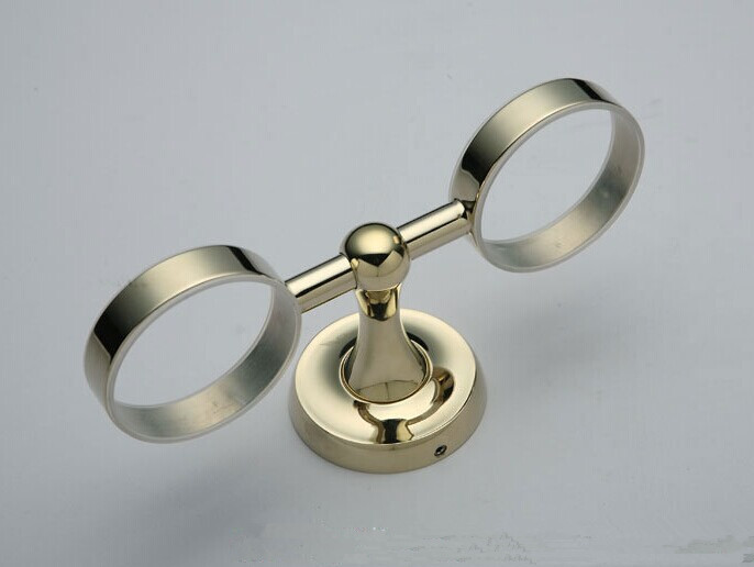 golden plating tumbler holder cup&tumbler holders tumbler toothbrush cup holder bathroom accessory