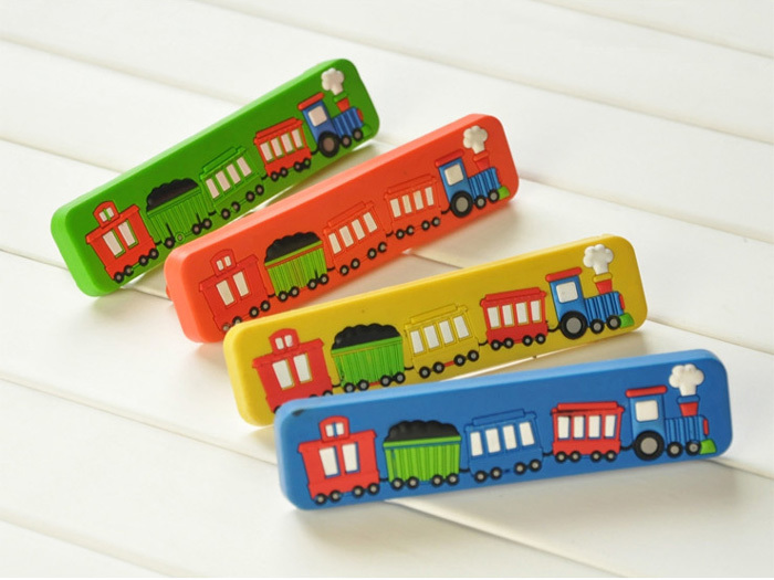Children Room Cartoon handle Soft  safe no harm cute baby favorite knob green blue red yellow color drawer pull for furniture