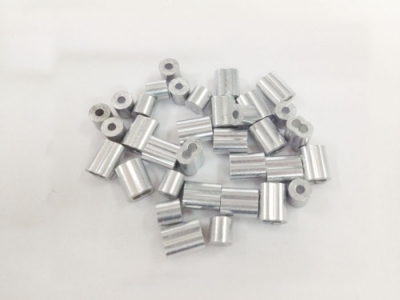 100Pcs The Rope Round Aluminum Sleeve 2MM Wire Rope Aluminum Joints Chuck
