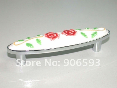 Elegance rilievo tastorable porcelain cabinet handle\12pcs lot free shipping\furniture handle