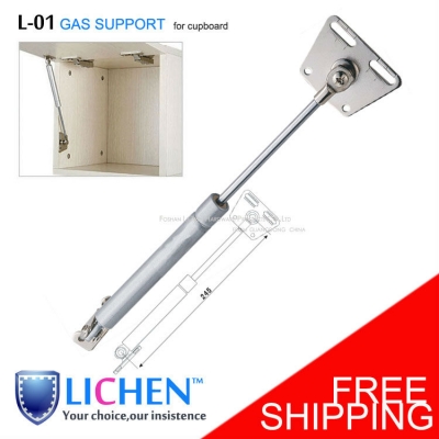 LICHEN lift up Hydraulic Gas support cabinet kitchen cupboard support 100N LOAD BEARING furniture hardware [cupboard gas support-31|]