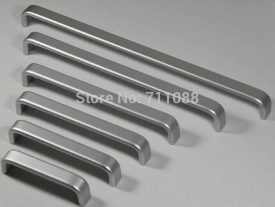 Pitch 160mm High-quality modern European aluminum furniture wardrobe matt door handle cabinet drawer spacehandle [Ceramicknob-229|]