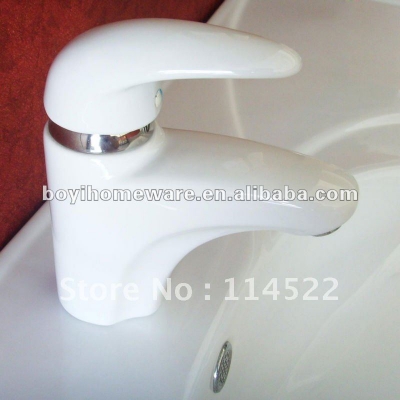 Sink faucet basin double water tap faucet ceramic faucet 24sets/lot wholesale&retail shipping discount 08122W