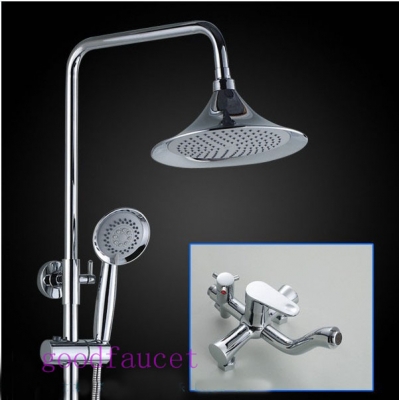 Wholesale And Retail Promotion Euro Style Bathroom Tub & Shower Faucet Set With Hand Shower Mixer Tap Chrome